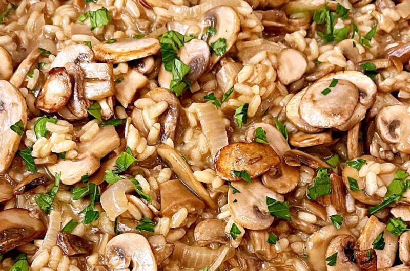 Tuscan Mushroom Risotto
