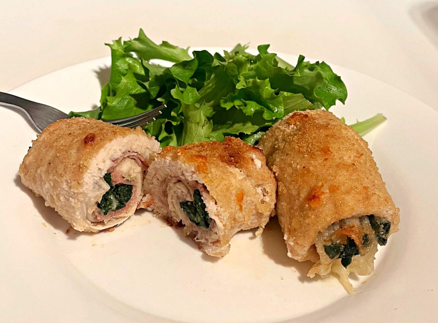 Chicken Involtini with Spinach, Speck, and Asiago - Feasting on Italy