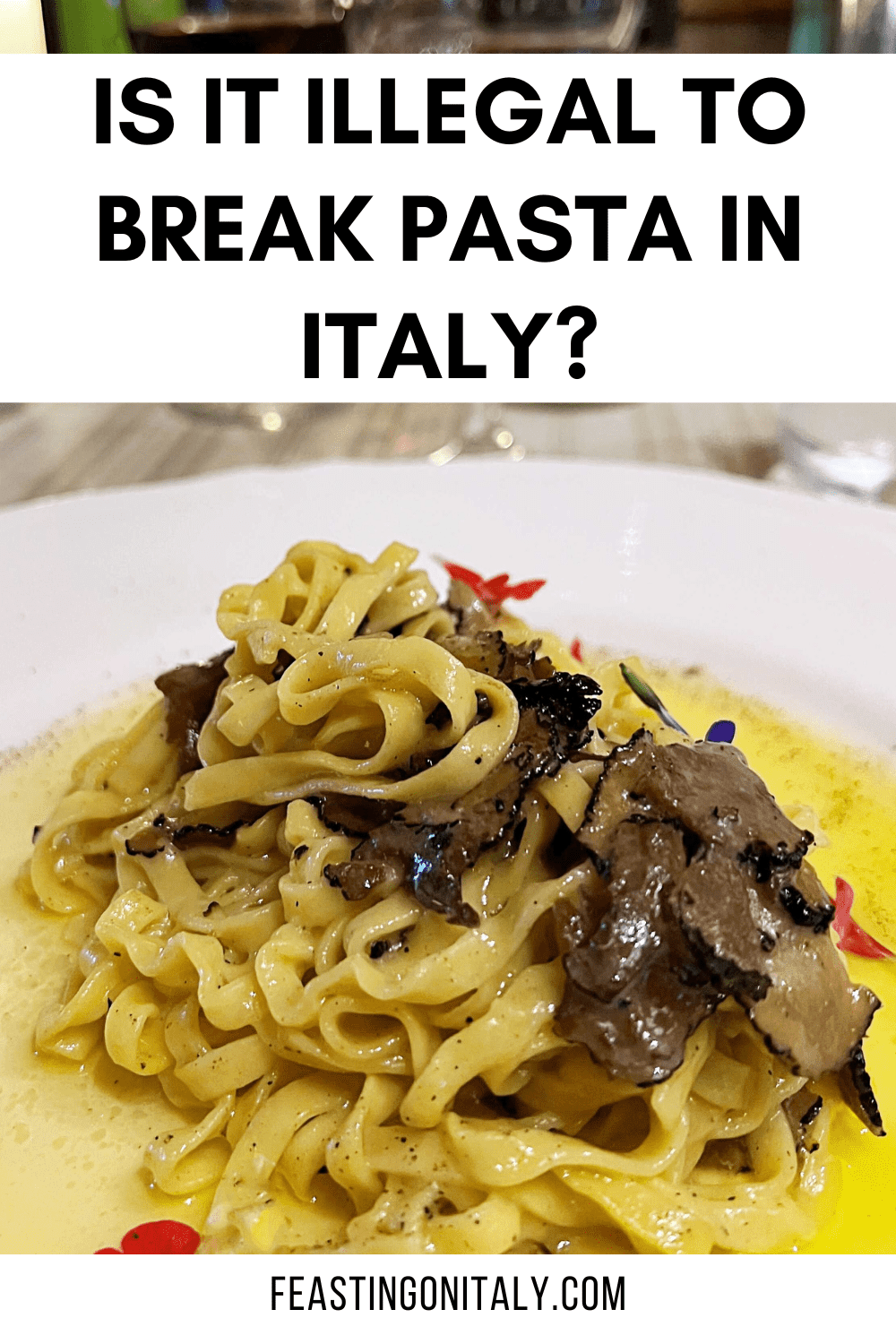 Is It Illegal to Break Pasta in Italy? (Pasta Facts and Cooking Tips