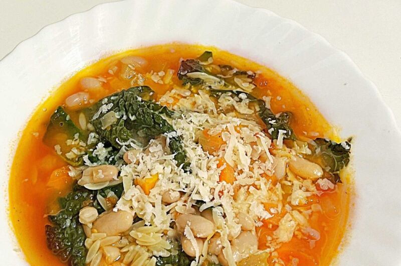 Vegetable Orzo Soup
